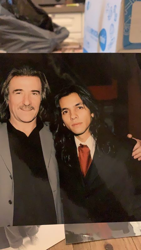 con Jose Luis Cobo ( director de orquesta )